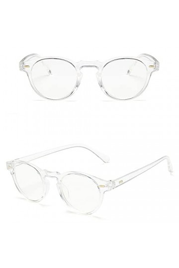 Fashions Ovale Petites Lunettes De Soleil Clair Classique UV400 Lunettes De Soleil Tendances Femme Nuances Transparentes Pour