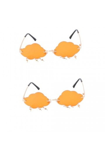 ABOOFAN 2 Paires De Lunettes De Soleil Nuage Lunettes De Soleil Sans Monture Pour Lunettes De Soleil Fantaisie Lunettes De So