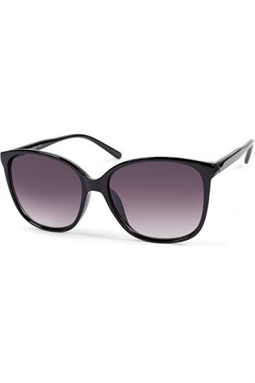 styleBREAKER Lunettes de soleil pour dames Oversize avec verres ovales en polycarbonate et monture en plastique, Retro Style 