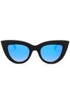 Inception Pro Infinite Lunettes de soleil chat - pour femme - Vintage - Retro - Cat eyes - Mode - Papillon - Grands - Diva -