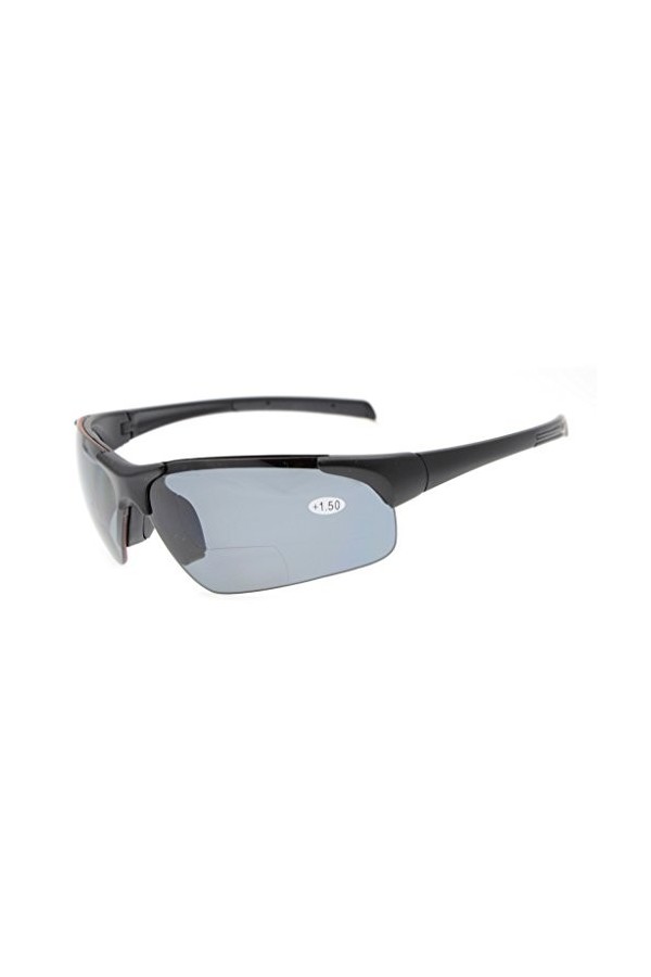 eyekepper Lunettes de vue/de lecture TR90 Sport Polycarbonate Bifocal lunettes de soleil Baseball Peche Courir Conduire Golf 