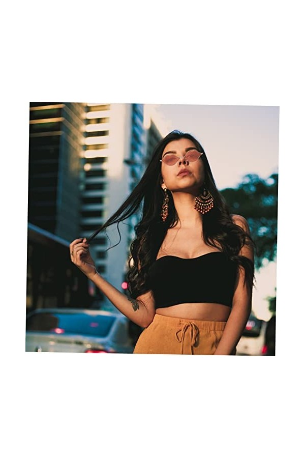 ABOOFAN 3 Paires De Lunettes De Soleil Lunettes Vintage Lunettes De Soleil Uniques Lunettes De Soleil À La Mode Lunettes Funk