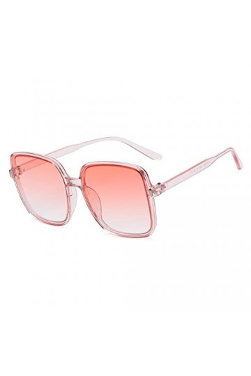 HPIRME Lunettes de soleil carrées visage rond femmes lunettes de soleil anti-ultraviolets lunettes de soleil UV400 lunettes d