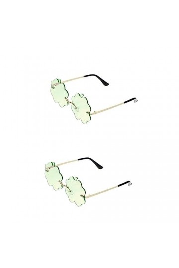 TENDYCOCO 1 Paire De Lunettes De Soleil Lunettes De Flamme Boucles DOreilles Rave Lunettes Étoiles Lunettes Disco En Forme D