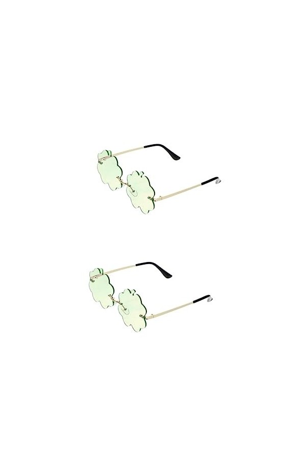 TENDYCOCO 1 Paire De Lunettes De Soleil Lunettes De Flamme Boucles DOreilles Rave Lunettes Étoiles Lunettes Disco En Forme D