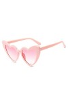 Des Lunettes De Soleil Femme Homme Amour Coeur Lunettes De Soleil Femmes Grand Cadre Lunettes Lunettes De Soleil Mode Mignon 