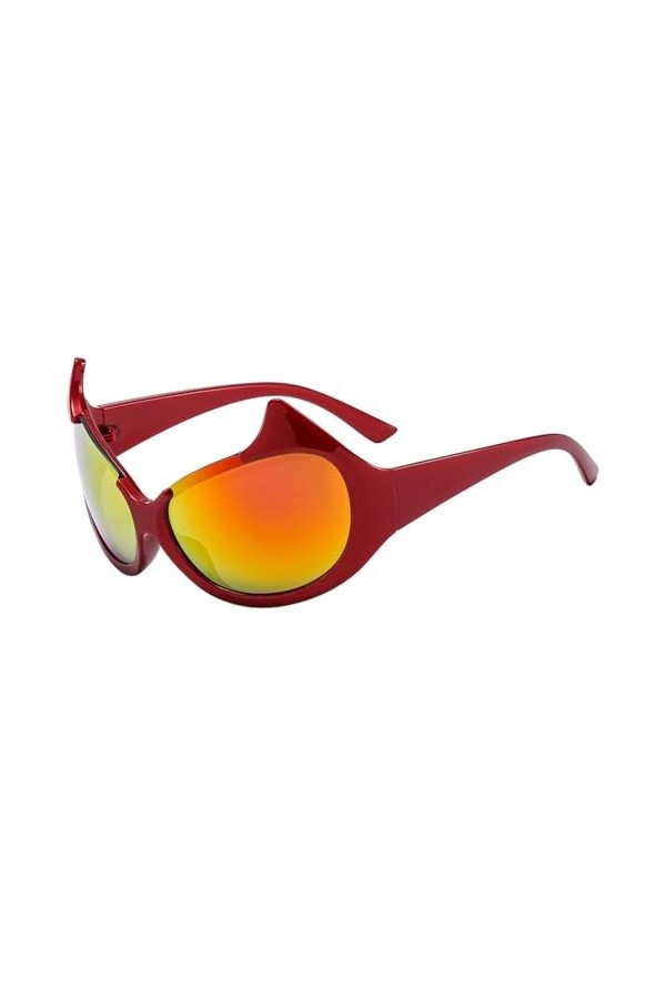 CABTRA Lunettes De Soleil Sports De Plein Air Parasol Lunettes De Soleil DÉquitation Pour Hommes Et Femmes