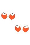 SOIMISS 2 Paires Lunettes De Fête Lunettes Dhalloween Lunettes De Soleil Coeur Sans Monture Lunettes De Soleil Accessoires P