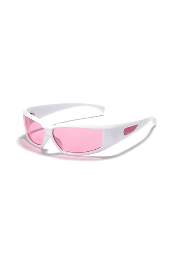 PAXAS Lunettes de soleil tendance sport punk Y2K femmes hommes lunettes de soleil mode avenir technologie Sense 2000S lunette