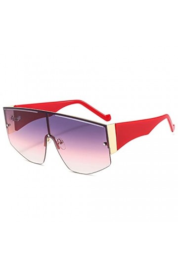 LUOXUEFEI De Soleil Lunettes Lunettes De Soleil Homme Femme Nuances Grandes Lunettes De Soleil Lunettes Surdimensionnées Femm