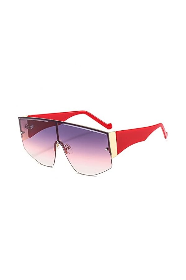 LUOXUEFEI De Soleil Lunettes Lunettes De Soleil Homme Femme Nuances Grandes Lunettes De Soleil Lunettes Surdimensionnées Femm