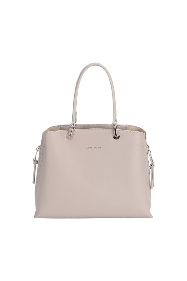 David Jones - Sac à Main Femme - Cabas Fourre-Tout Cuir PU Porté Epaule Bandoulière - Multi Poche Plusieurs Compartiments - S
