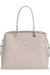 David Jones - Sac à Main Femme - Cabas Fourre-Tout Cuir PU Porté Epaule Bandoulière - Multi Poche Plusieurs Compartiments - S