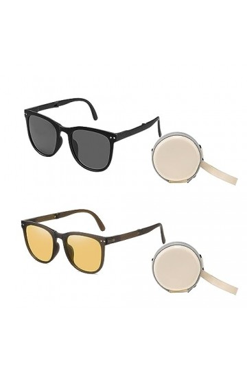 VPB Lunettes de soleil, lunettes de protection UV, lunettes de soleil pliables portables, lunettes de soleil classiques unise