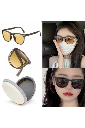 VPB Lunettes de soleil, lunettes de protection UV, lunettes de soleil pliables portables, lunettes de soleil classiques unise