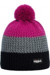 Eisglut Stormy Bonnet pour Femme M Noir/Fuchsia