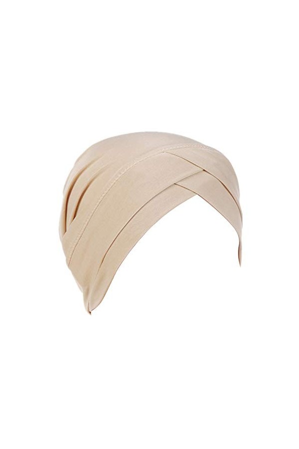 Atuka Chapeaux Chimio Turban Bonnet de Nuit en Coton Slouchy Soft Tête Casquette pour Chimio, Perte de Cheveux, Cancer, Chimi