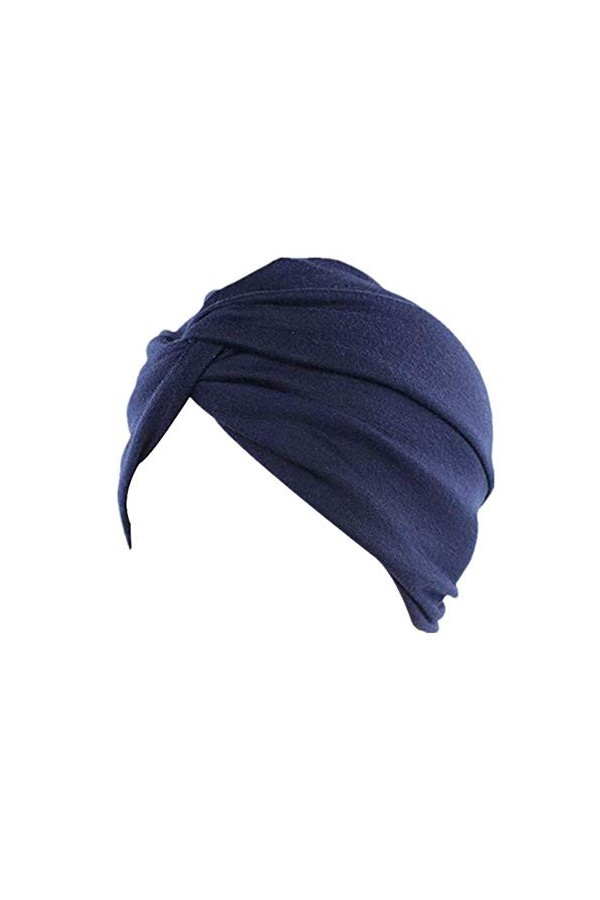 Atuka Chapeaux Chimio Turban Bonnet de Nuit en Coton Slouchy Soft Tête Casquette pour Chimio, Perte de Cheveux, Cancer, Chimi