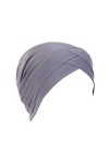 Atuka Chapeaux Chimio Turban Bonnet de Nuit en Coton Slouchy Soft Tête Casquette pour Chimio, Perte de Cheveux, Cancer, Chimi