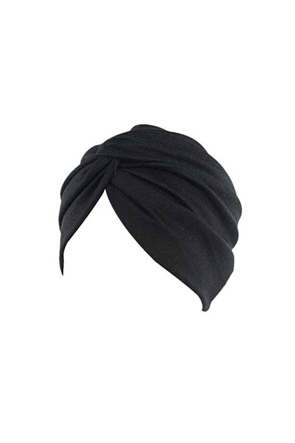 Atuka Chapeaux Chimio Turban Bonnet de Nuit en Coton Slouchy Soft Tête Casquette pour Chimio, Perte de Cheveux, Cancer, Chimi
