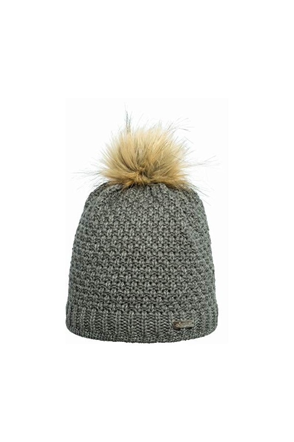 Eisglut Lisa Bonnet pour Femme Gris Anthracite Taille Unique