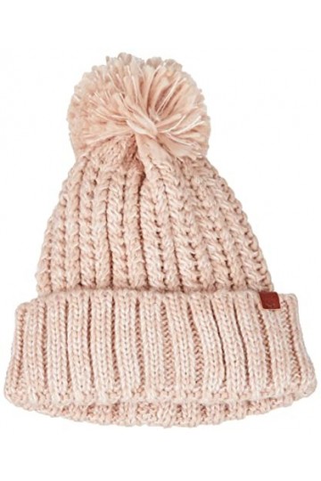 BICKLEY + MITCHELL Bonnet en Tricot à Pompons pour Femme 2001-21-9-67, Rose, Taille Unique