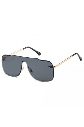 LUOXUEFEI De Soleil Lunettes Lunettes De Soleil Sans Monture Femmes Grandes Lunettes De Soleil Pour Hommes&nbsp;&nbsp;&nbsp;Lentille&nbsp;Sans Ca