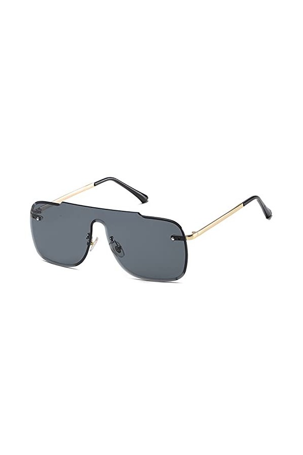 LUOXUEFEI De Soleil Lunettes Lunettes De Soleil Sans Monture Femmes Grandes Lunettes De Soleil Pour Hommes&nbsp;&nbsp;&nbsp;Lentille&nbsp;Sans Ca