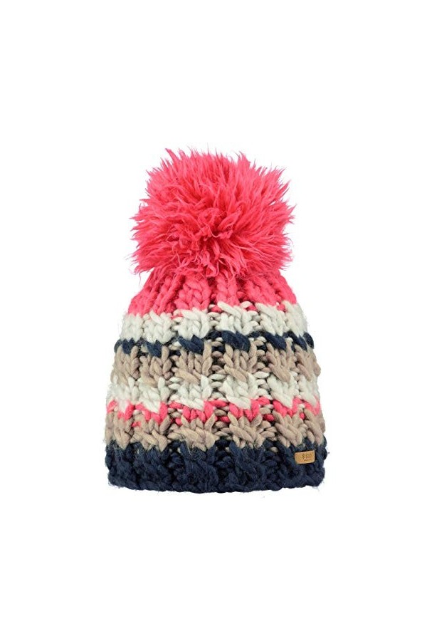 Barts Feather Beanie Béret, Bleu Navy 0003 , Unique Taille Fabricant: UNI Femme