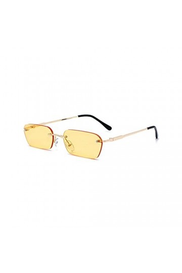 LUOXUEFEI De Soleil Lunettes Lunettes De Soleil Rectangle Sans Monture Femmes Accessoires DÉté Lunettes De Soleil Carrées Po