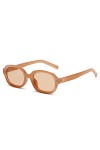 XINXIN Lunettes De Soleil Ovales for Hommes Et Femmes, Lunettes De Soleil for La Rue en Plein Air sur La Plage Color : F, Si