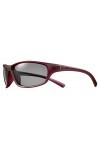Solar Spector Lunettes de Soleil polarisées Femme, Aubergine/Translucide