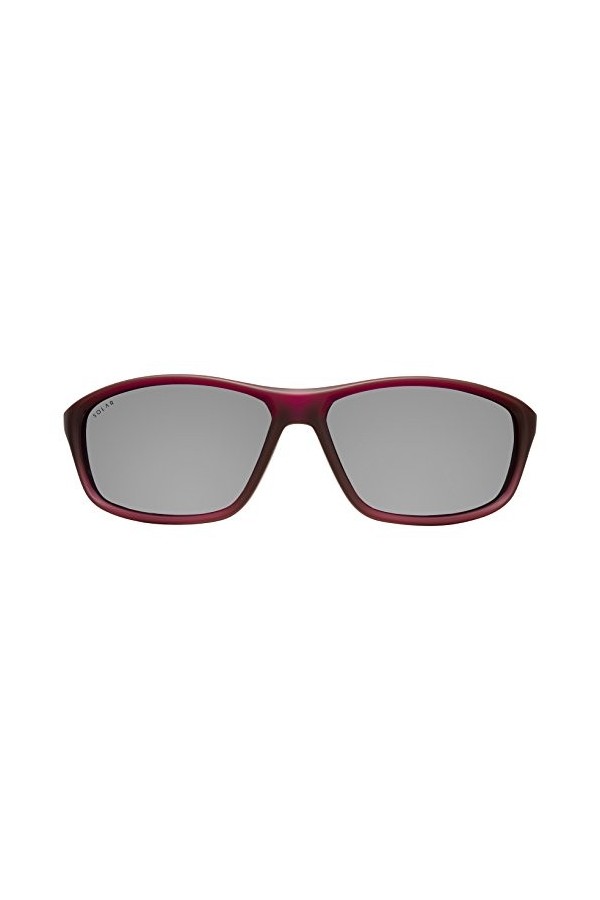 Solar Spector Lunettes de Soleil polarisées Femme, Aubergine/Translucide