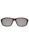 Solar Spector Lunettes de Soleil polarisées Femme, Aubergine/Translucide