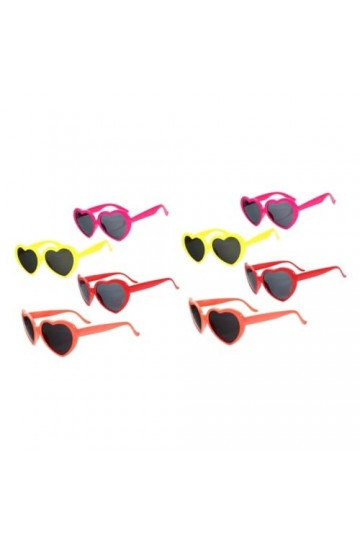 ABOOFAN 8 Pcs Lunettes De Soleil Rouges Pour Femmes Lunettes De Soleil De Fête Pour Femmes Accessoires De Fête Montures De Lu