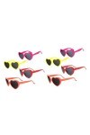 ABOOFAN 8 Pcs Lunettes De Soleil Rouges Pour Femmes Lunettes De Soleil De Fête Pour Femmes Accessoires De Fête Montures De Lu