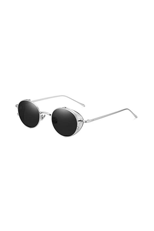 LUOXUEFEI De Soleil Lunettes Lunettes De Soleil Pour Femmes Lunettes De Soleil Rondes Pour Hommes Creux