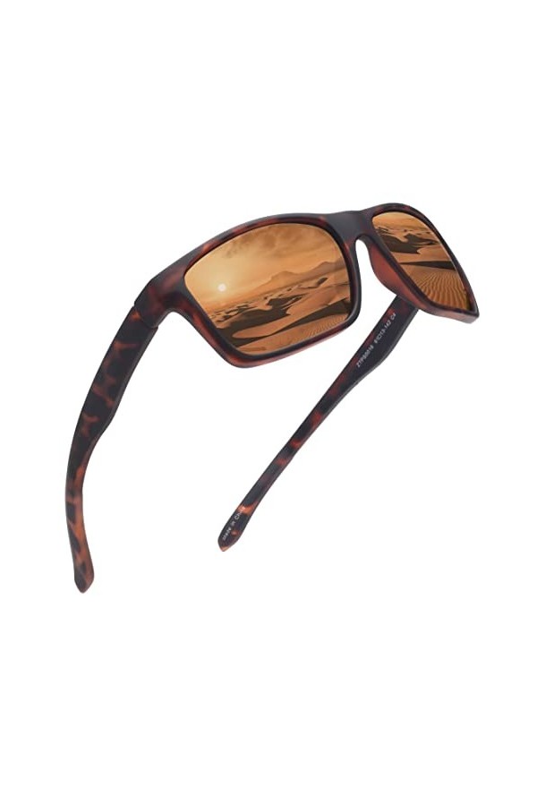 JIM HALO lunettes de soleil polarisées pour hommes femmes enveloppant des lunettes de soleil Sprot pour cyclisme pêche condui