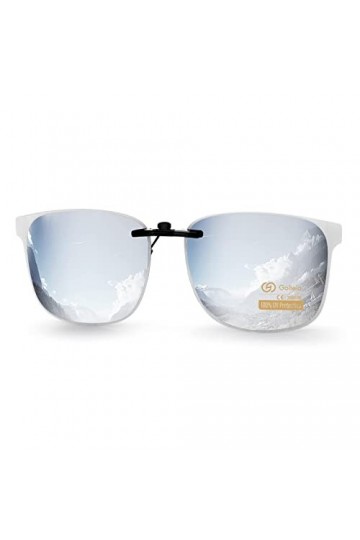 Goiteia Polarisé Rétro Clip Sur Les Lunettes De Soleil Sur Ordonnance Hommes Femmes,CE