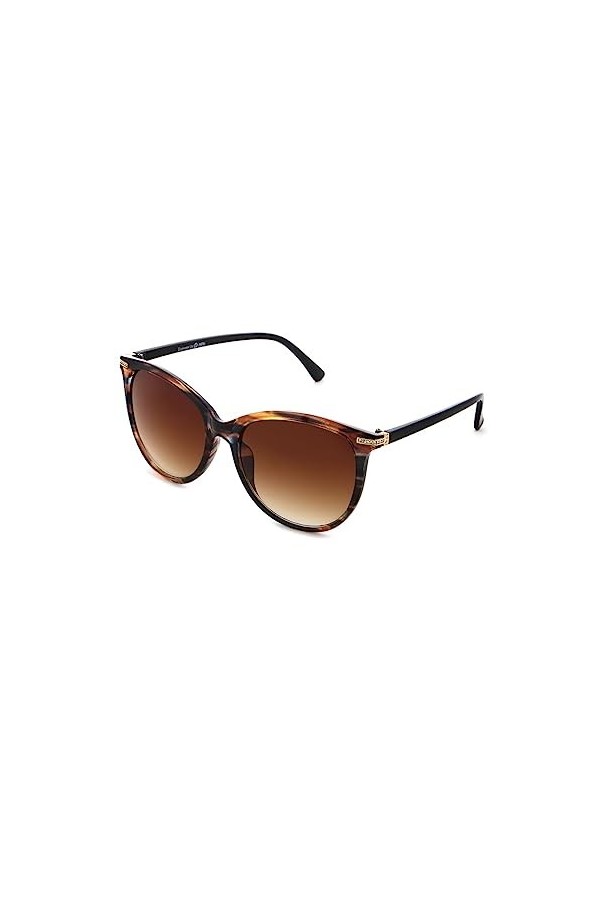 Basley Lunettes de Soleil pour Femme 8230-a-01, Marron, Taille Unique