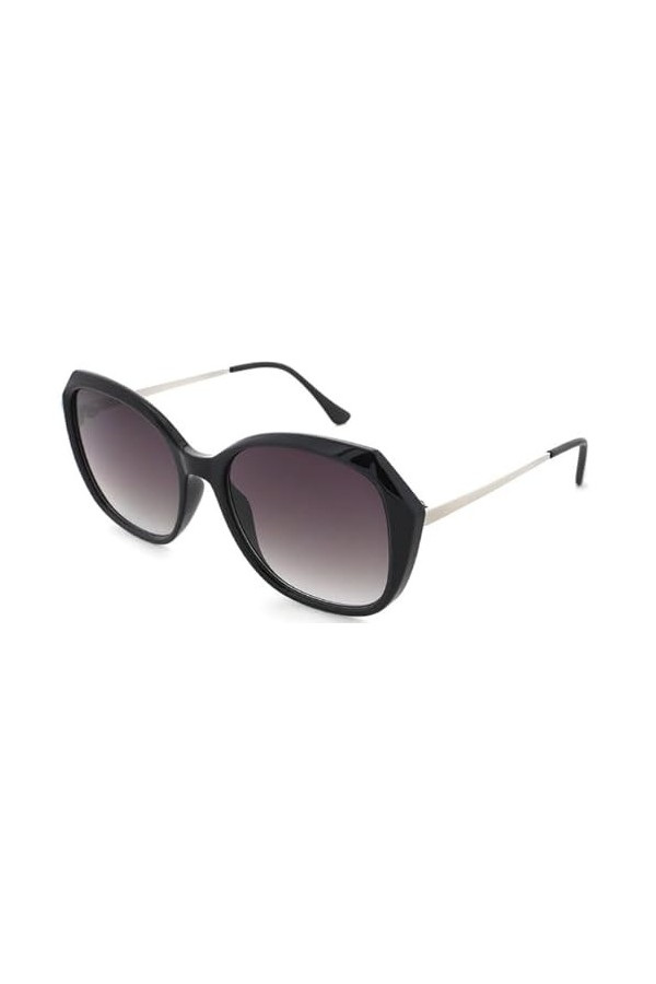 Basley Lunettes de Soleil pour Femme 8133-a-31, Noir, Taille Unique