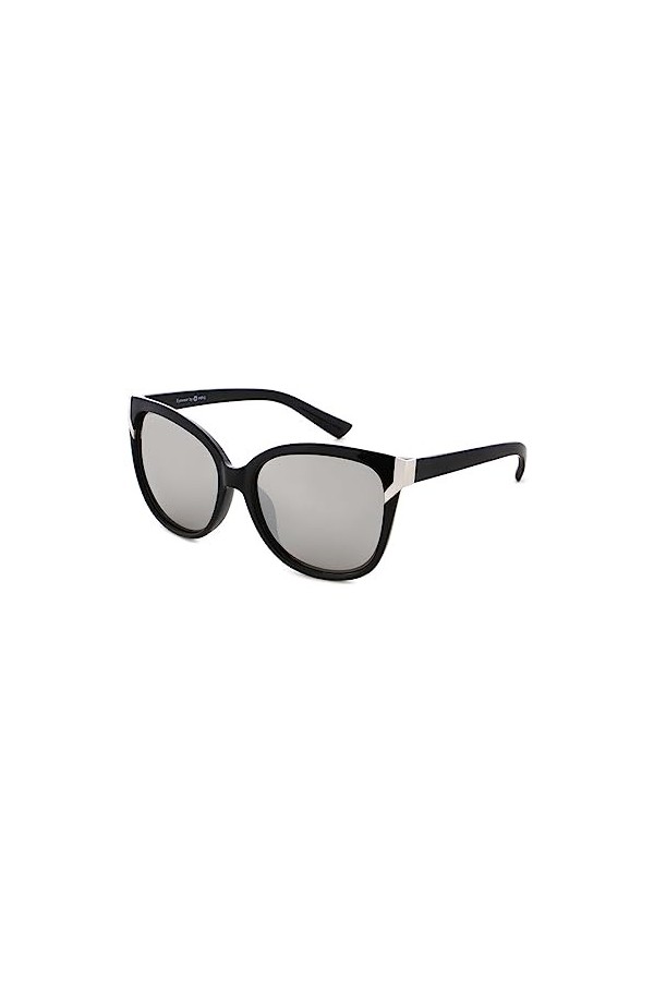 Basley Lunettes de Soleil pour Femme 8411-a-31, Noir, Taille Unique