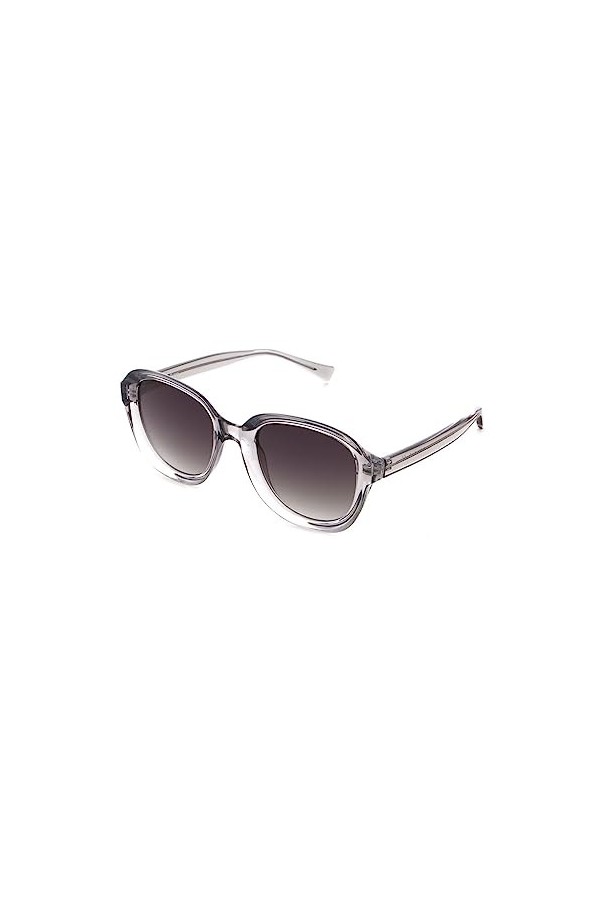 Basley Lunettes de Soleil Tendance pour Femme 8286-a-36, Gris Transparent, Taille Unique