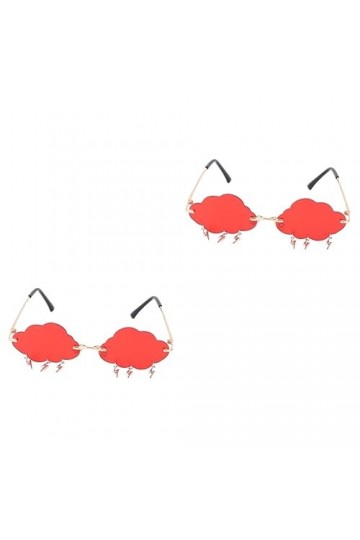 Abaodam 2 Paires Lunettes De Soleil Nuage Lunettes De Soleil Pour Enfants Lunettes De Méchant Lunettes De Soleil Coeur Lunett
