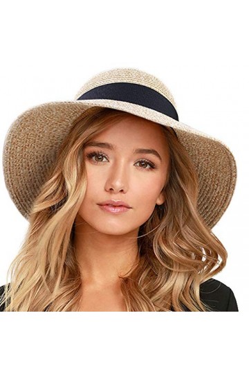 FURTALK Femmes Chapeaux de Soleil UPF 50+ Chapeau de Paille à Bord Large