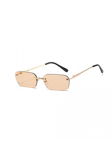 LUOXUEFEI De Soleil Lunettes Lunettes De Soleil Sans Monture Femmes Dames Lens Lunettes De Soleil Pour Femmes Rectangle