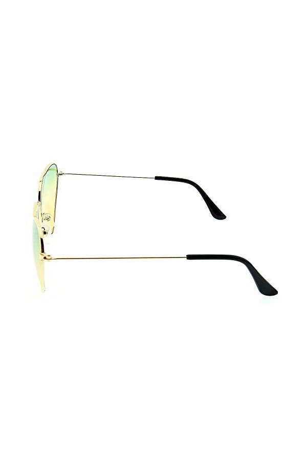 Inception Pro Infinite Lunettes de soleil coeur femme - femme - filles - femme - fille - uv400 - polarisées - monture dorée v