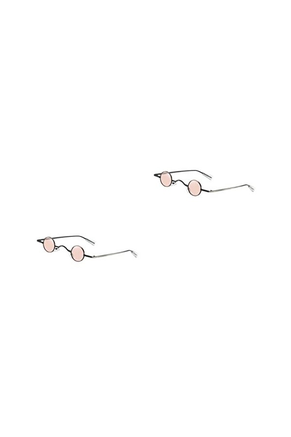 Adorainbow Hawaii Cool Small Womens Hop Vintage Women For Metal Steampunk Rock S Fashion Round Retro Adultpink Decorative Chi