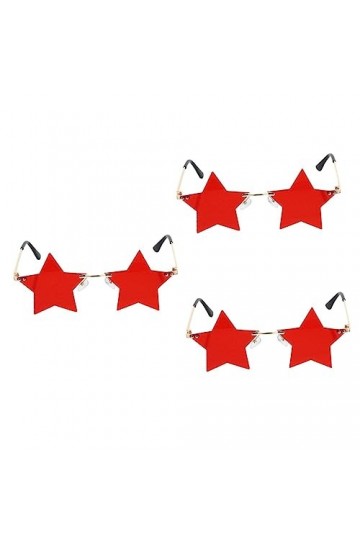 Abaodam 3 Paires Lunettes De Soleil De Fête Cadeaux De Plage Lunettes De Soleil Pour Femmes Lunettes De Soleil Décoratives De