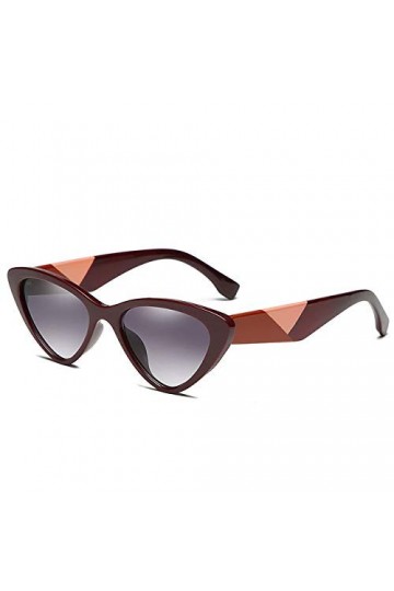 YUANCHENG Cat Eye lunettes de soleil Femmes Lady Élégant Uv400 Lunettes de soleil Femme Coloré Dames Lunettes de soleil Condu